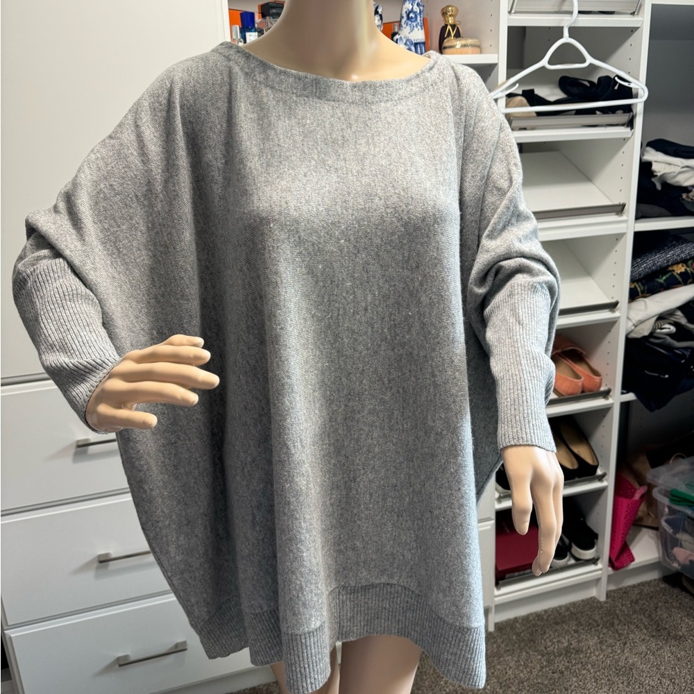 DIANE von FURSTENBERG, Size S, 905 Wo, 10% Cashmere, grey